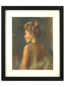 AMERICAN DOUBLE SIDED OIL PAINTINGS BY JOHN RICH