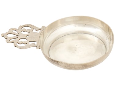 TIFFANY AND CO STERLING SILVER PORRINGER BOWL