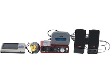 CASIO LCD TV SONY WALKMAN RADIO FOCUSRITE SCARLETT 2I2
