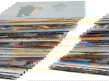 COLLECTION OF 49 VINTAGE VINYL LP RECORDS MULTIPLE STYLES