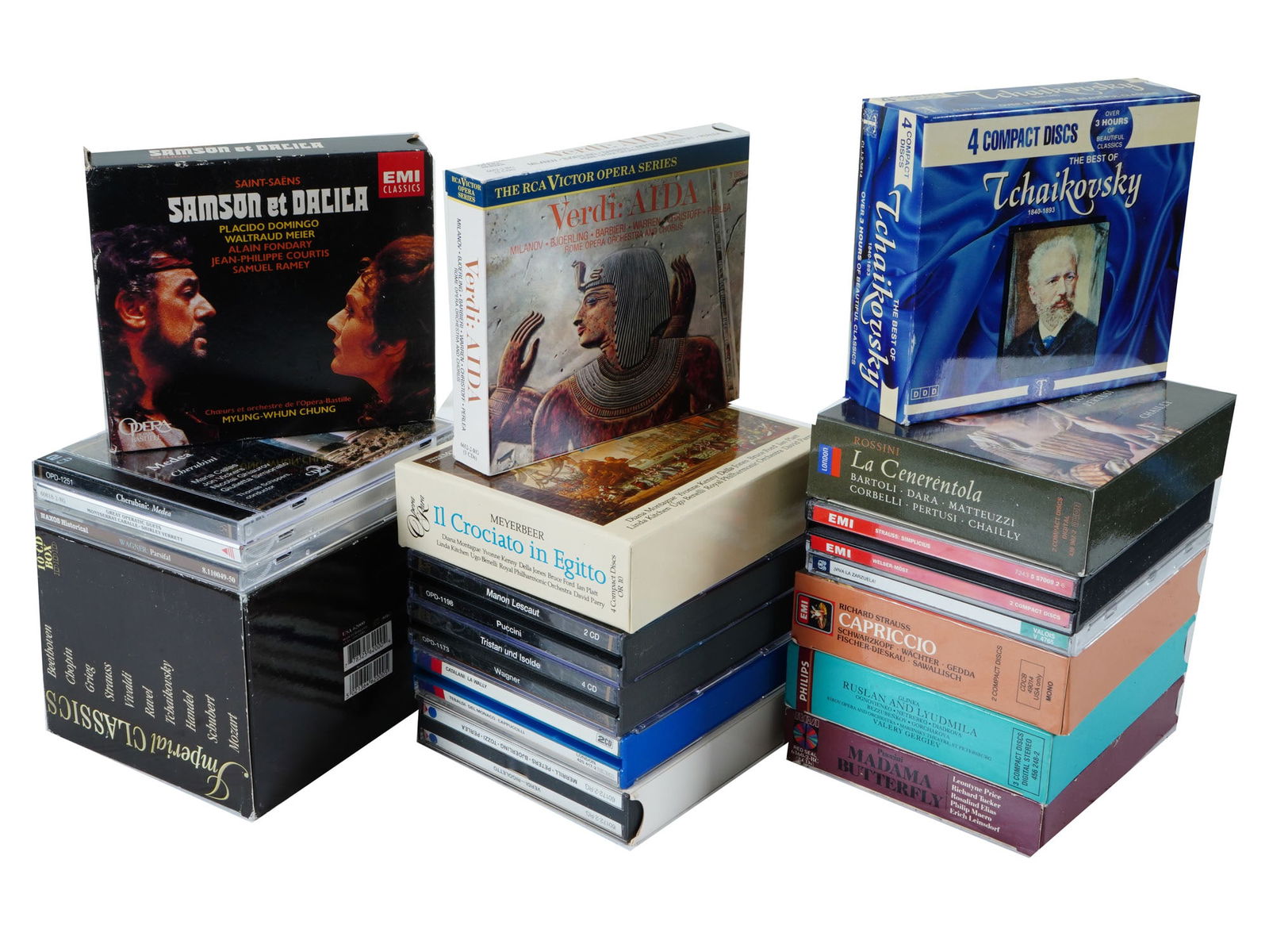 VINTAGE CLASSICAL 42 MUSIC OPERA CD RECORDINGS (1 of 2)