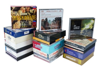 VINTAGE CLASSICAL 36 MUSIC OPERA CD RECORDINGS