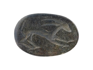 ANCIENT SUMERIAN STEATITE SEAL STAMP 3000 TO 2000 BC