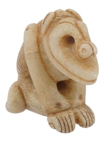 ANCIENT TAINO ARAWAK STONE ZOOMORPHIC IDOL FIGURINE