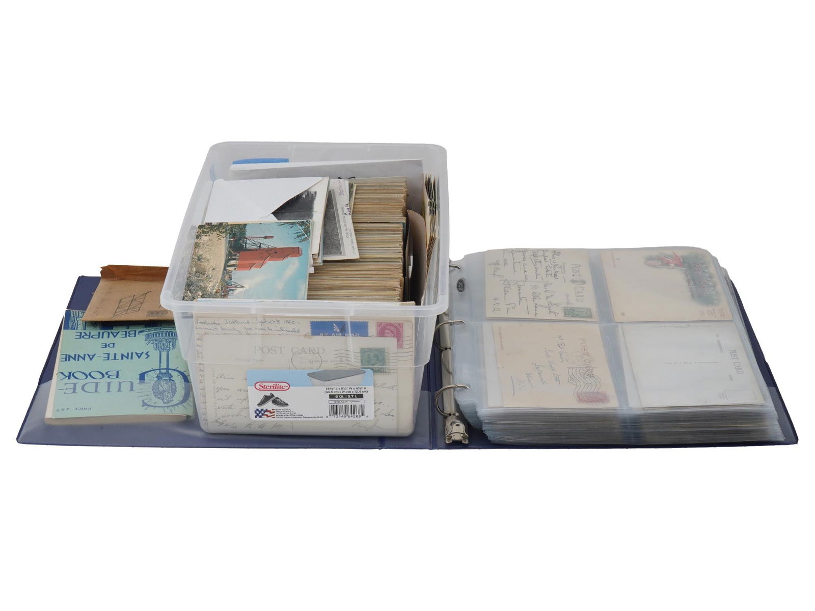 LOT OF 960 ANTIQUE CANADIAN POSTCARDS PLUS REAL PHOTOS (1 of 20)