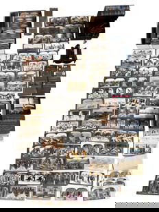 LARGE COLLECTION 425 KEYSTONE VIEW CARDS AND STEREOSCOPE: An extra large collection of 425 Keystone View Cards and an American electric stereoscope viewer marked Bryant 75W 125V. Made in the USA. Note: The set of cards contains views of different US states: