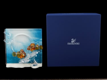 SWAROVSKI CRYSTAL WONDERS SEA HARMONY DECOR IOB COA