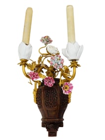 AMERICAN WALL SCONCE BY EDWARD COLDWELL AND CO