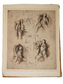 LTD AUSTRIAN ETCHING BY KARL BRANDSTATTER SIGNED