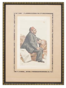 ANTIQUE ISMAIL PASHA VANITY FAIR MAGAZINE PRINT