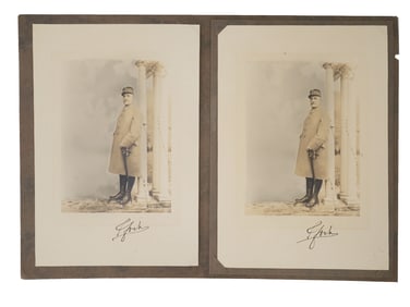 ANTIQUE PHOTOS OF FERDINAND FOCH BY FRANK MOORE
