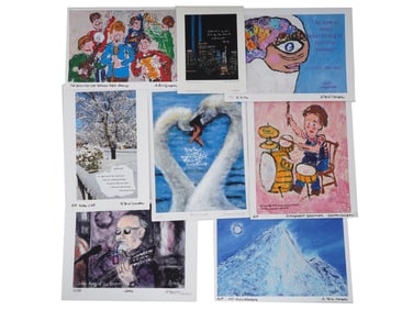 SIGNED PHOTO PRINTS AND LITHOS BY BILL COMEAU DEDO