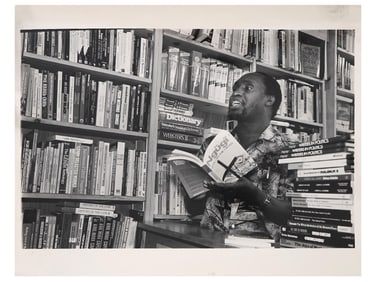VINTAGE AMERICAN PHOTO NGUGI WA THIONGO NEW YORK 1986