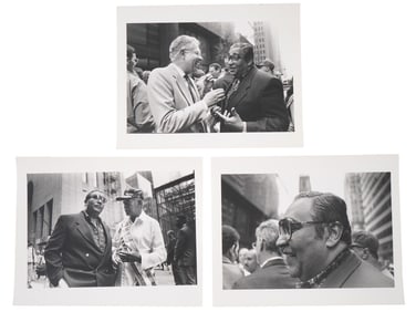 VINTAGE AMERICAN PHOTOS CHARLES BERNARD RANGEL 1992