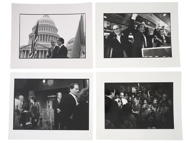 VINTAGE AMERICAN PHOTOS PAUL WELLSTONE 1990 AND 1991