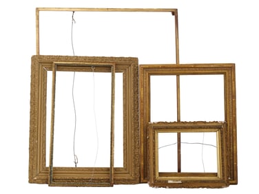 VINTAGE GILT ORNATE PAINTING FRAMES