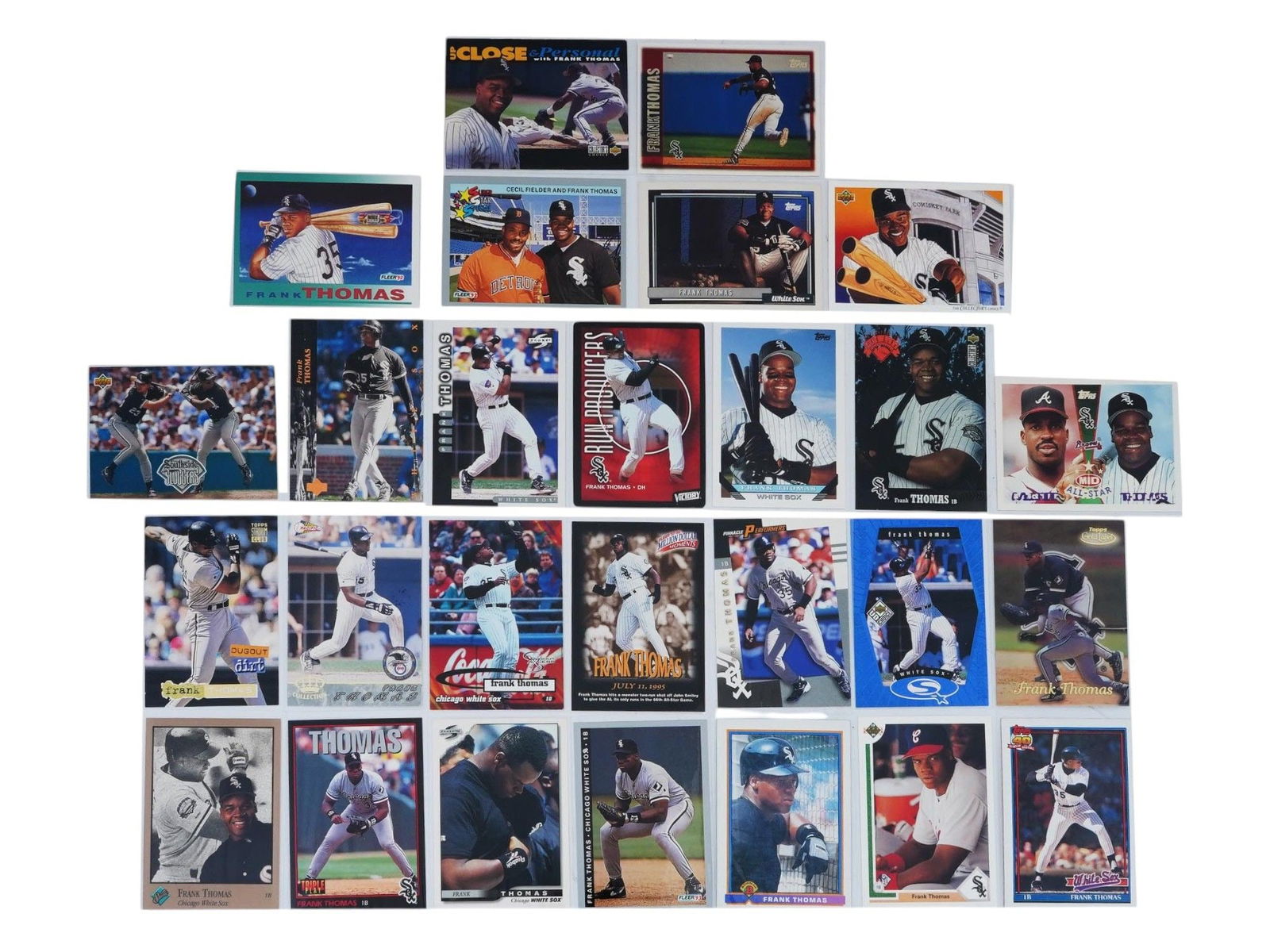 COLLECTION OF FRANK THOMAS BASEBALL CARDS (1 of 3)