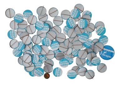 RICHARD NIXON PRESIDENTIAL CAMPAIGN HEBREW PINS