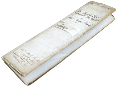 1820 BRITISH NOBLE MARRIAGE AGREEMENT CONTRACT