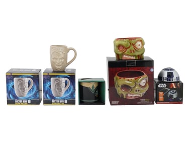 POPULAR MOVIE MUGS BLUETOOTH SPEAKERPHONE AND BOWL