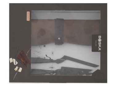 BOSKA MONACO+ BLACK CHEESE KNIFE SET FULL SIZE