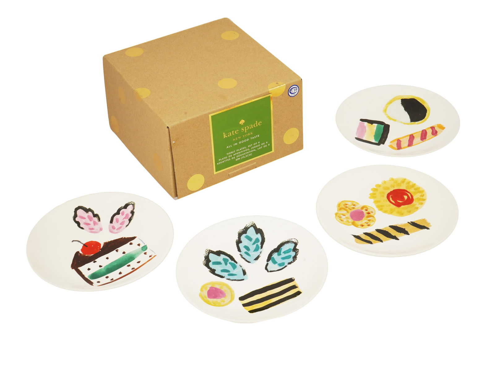 AMERICAN ALL IN GOOD TASTE PLATE SET BY KATE SPADE (1 of 7)