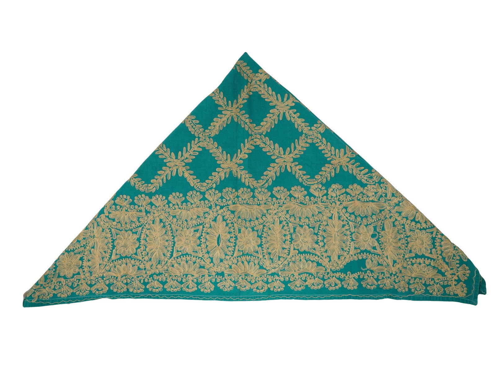 EUROPEAN EMBROIDERED FABRIC TEXTILE TABLECLOTH (1 of 9)