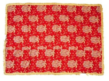 ANTIQUE INDIAN KALAMKARI PAINTED TEXTILE WALL HANGING
