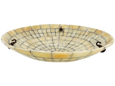 VINTAGE ACRYLIC HANGING MOSAIC LAMP