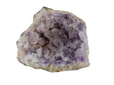 AMETHYST GEODE CRYSTAL QUARTZ CLUSTER SPECIMEN