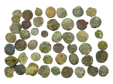 COLLECTION OF ANCIENT ROMAN BRONZE COINS