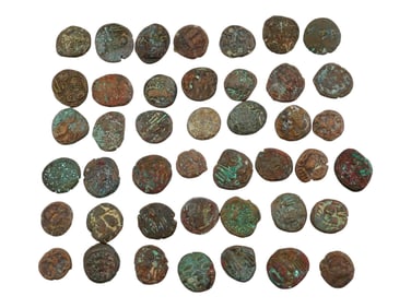 COLLECTION OF ANCIENT ROMAN BRONZE COINS