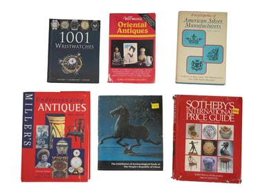 VINTAGE REFERENCE BOOKS ON ANTIQUES AND DESIGN