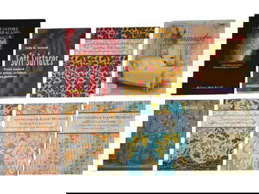 VINTAGE FASHION AND TEXTILE REFERENCE BOOKS