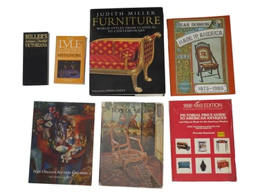 VINTAGE REFERENCE BOOKS ON ANTIQUE AND DECORATIVE ARTS