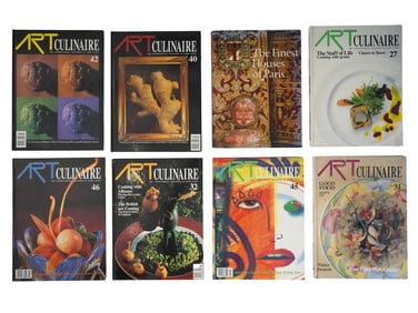 VINTAGE CULINARY AND DESIGN BOOKS ART CULINAIRE