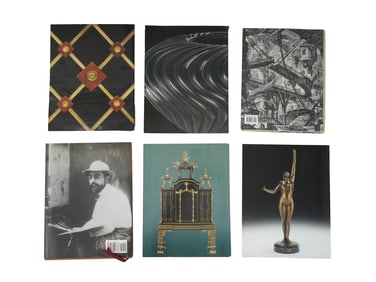 VINTAGE ART BOOKS AND AUCTION CATALOGUES PIRANESI