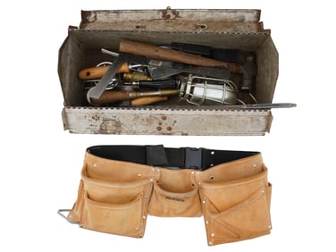 VINTAGE VARIOUS METALWORKING AND CARPENTRY TOOLS