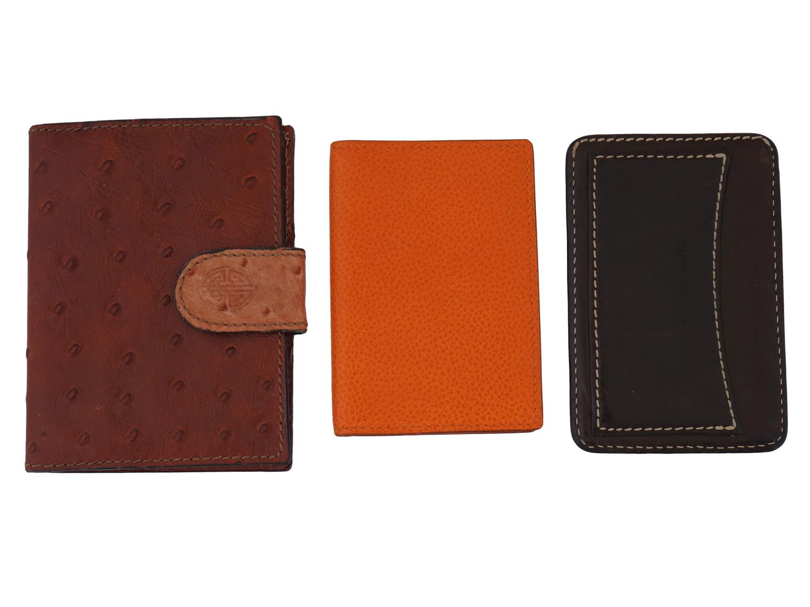 VTG DOONEY AND BOURKE LORO PIANA LEATHER WALLETS (1 of 10)