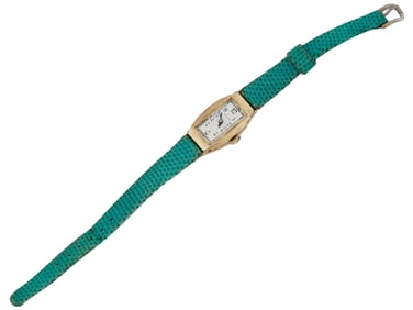 1950S HAMILTON 14K GOLD FILLED WOMENS WRISTWATCH