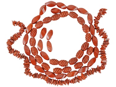VINTAGE RED CORAL BEADS