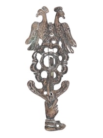 VINTAGE HANDCRAFTED COSTUME JEWELRY BROOCH