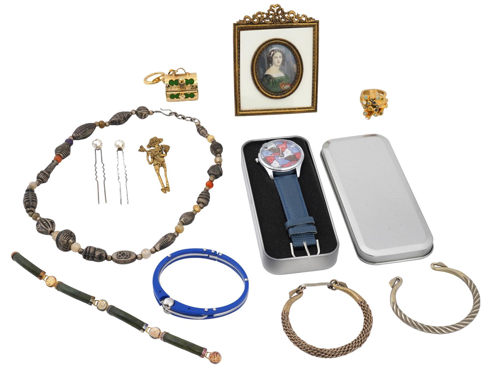 COLLECTION OF VARIOUS JEWELRY AND ACCESSORIES (1 of 11)
