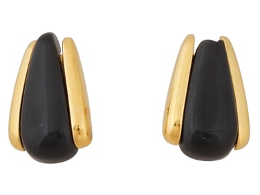 12K GOLD FILLED NAPIER COSTUME JEWELRY EARRINGS