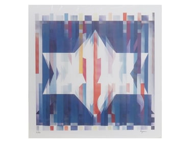 YAACOV AGAM ISRAELI LIMITED EDITION AGAMOGRAPH