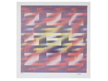 YAACOV AGAM ISRAELI LIMITED EDITION AGAMOGRAPH