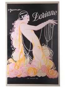 FRENCH DORIANE CABARET POSTER BY CHARLES GESMAR