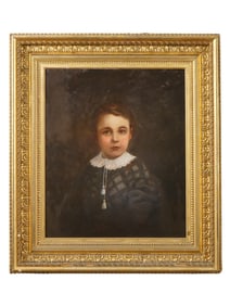 ANTIQUE BRITISH PAINTING OF FRANKLIN ALDEN BATCHELLER