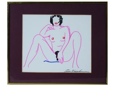 TOM WESSELMANN AMERICAN FEMALE NUDE PAINTING