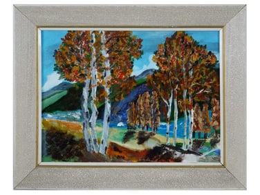 MODERN CANADIAN SCHOOL LANDSCAPE OIL PAINTING